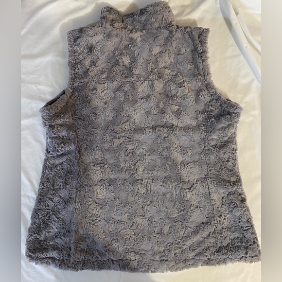 NWOT The North Face Women’s Mossbud Reversible Swirl Vest Black Size XL - Picture 6 of 7